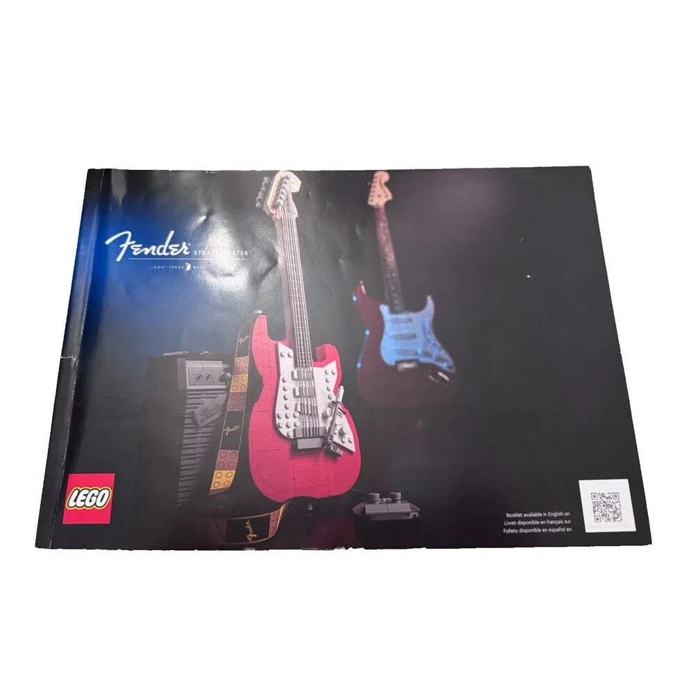 LEGO Fender Stratocaster 21329 (instruction manual / book only) Fender Guitars